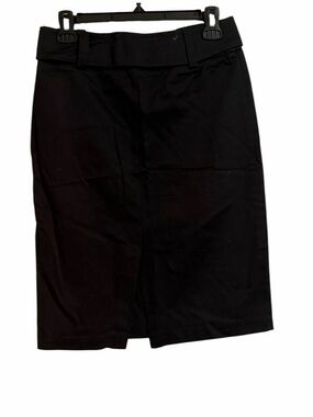 Forever 21 Black Skirt with Subtle Front Slit